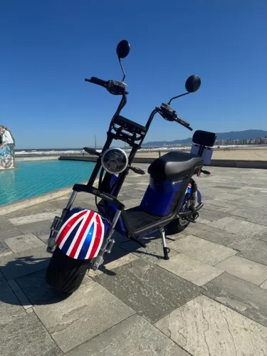 Scooter Moto Elétrica Motochefe X12 2025 Azul