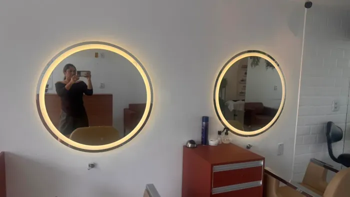 ESPELHOS DE LED 650,00 ( O PAR )