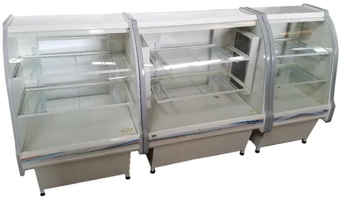 Vitrine confeitaria Padaria Confeitaria