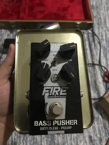 Pedal fire bass pusher