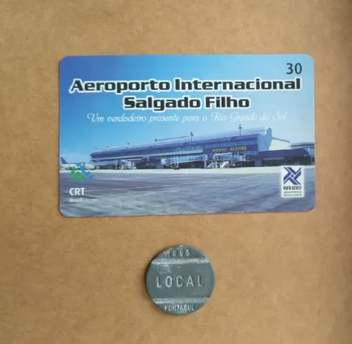 Cartão e Ficha Telefônica