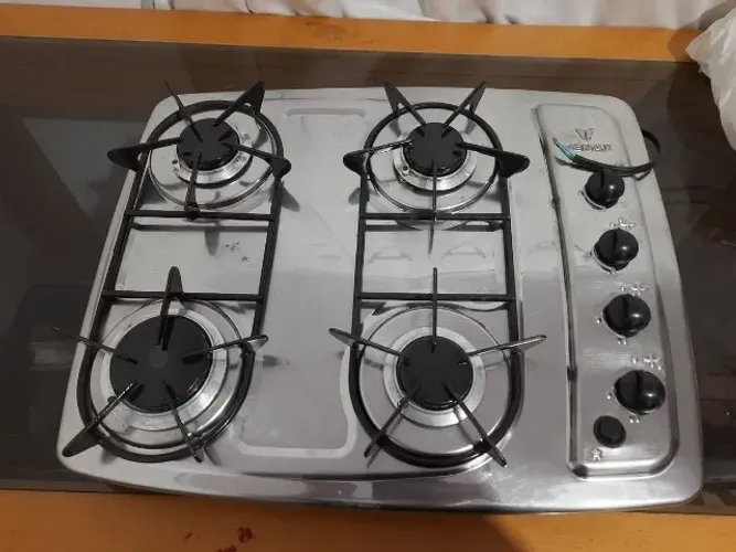 Cooktop 4 bocas Venax Classe A Energia Pronta Entrega Fogão Cooktop