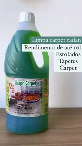 Limpa carpet e estofado
