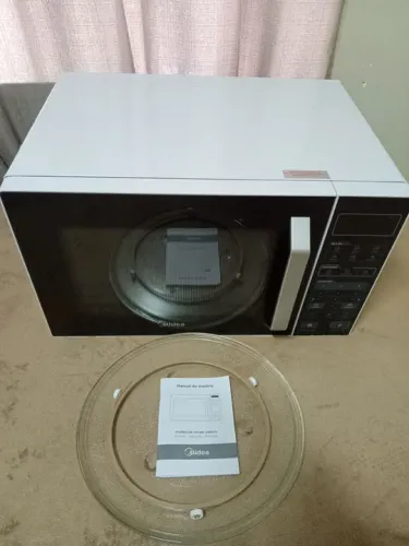 Micro-ondas Midea 35 Novo super oferta vale apena.