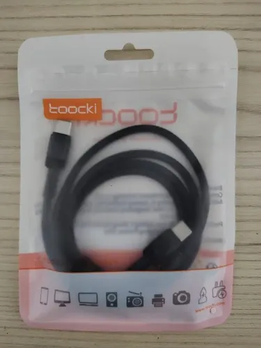 Cabo USB-C Toocki 60w PD e Dados Original - (NOVO)