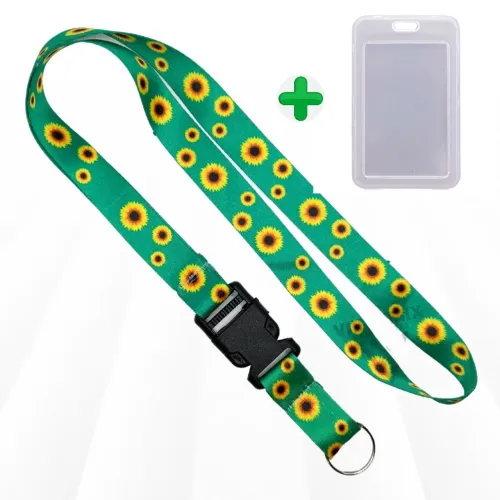 CORDÃO GIRASSOL + PORTA-CARTÃO