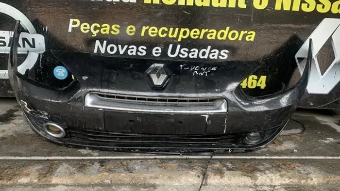 Parachoque Dianteiro Renault Fluence Antigo Completo Preto