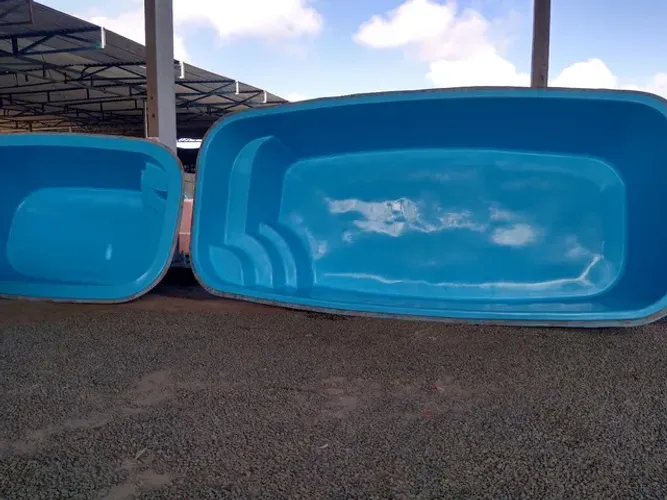 Piscina de fibra de 6 metros - Só o casco 