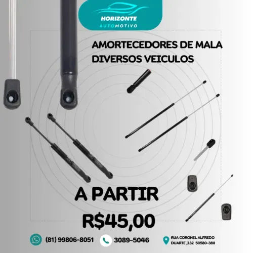 Amortecedor mala diversos veiculos