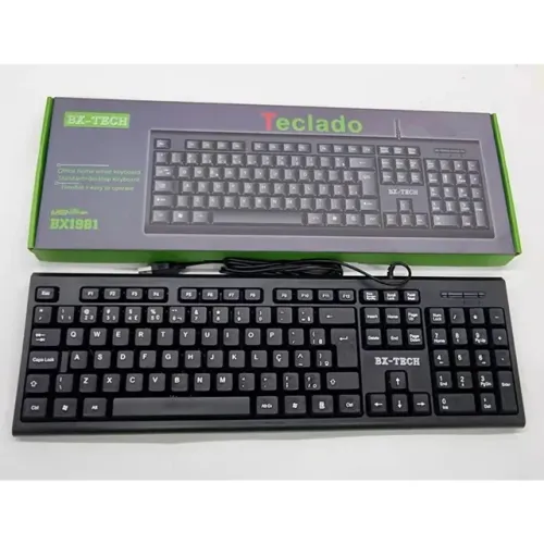 Teclado com fio