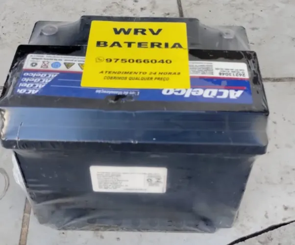 Bateria seminova 200,00 base de troca 3 meses de garantia 