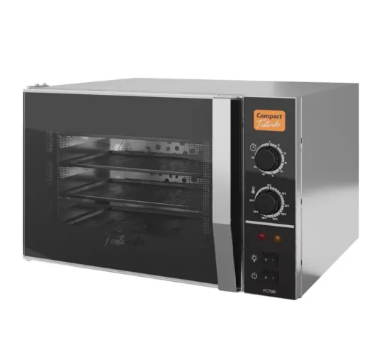 Forno Elétrico Industrial - 4 Bandejas - Ideal para Padarias e Lanchonetes