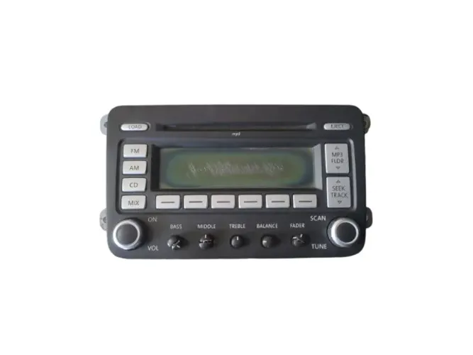Radio Som Volkswagen Jetta 2007 1k0035180 (detalhe) N104