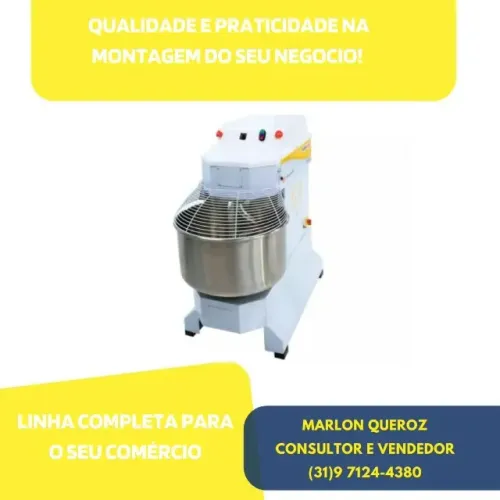 Amassadeira Espiral 25KG Venâncio Nova
