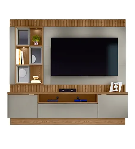 sala home rack bancada painel 