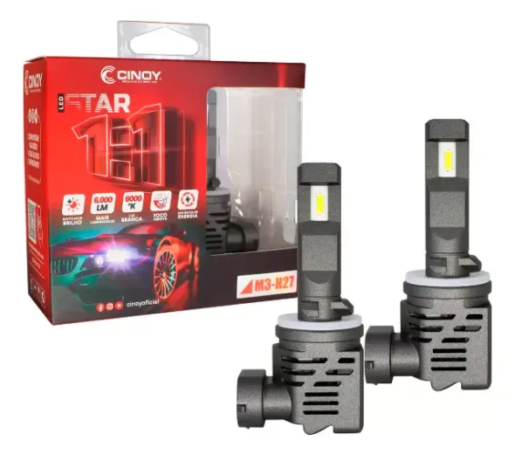 Lampada Super Led Mini Cinoy Star H27