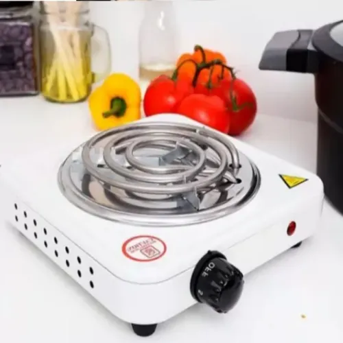 * * Fogão / Fogareiro Com 1 Boca Cooktop Elétrico 1000w Com 5 Temperaturas 220v z568 
