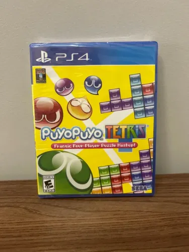 Jogo PS4 Lacrado Puyo Puyo Tetris