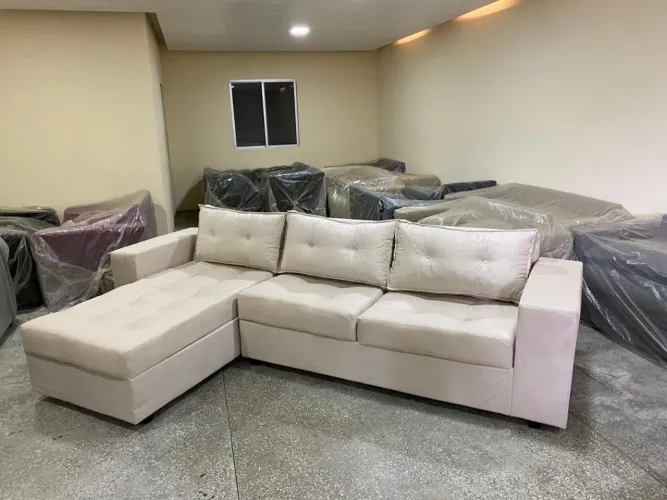 Sofa big chaise 3,0 largura frete gratis R$ 1.799,99 a vista