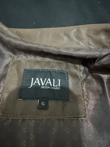 Jacketa de couro legítimo