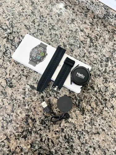 Smartwatch - Novo, Tela AMOLED 360×360 HD, Monitor Cardíaco, GPS - Unissex  