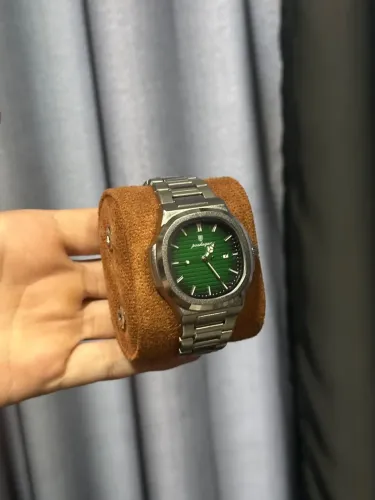 Relógio Masculino Esportivo Verde Elegante poedagar