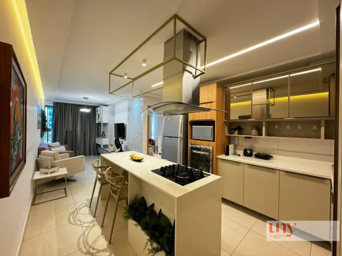 Apartamento porteira fechada com 2 quartos a poucos metros da praia do Cabo Branco