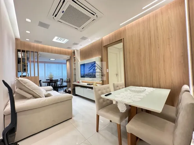 Apartamento Mobiliado para Venda em Salvador, Caminho das Arvores, 2 dormitórios, 2 suítes