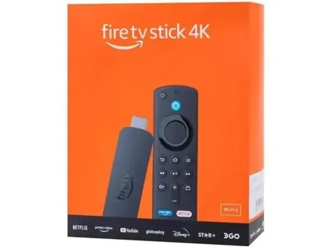 CAIXA LACRADA - Amazon Fire Tv Stick 4K