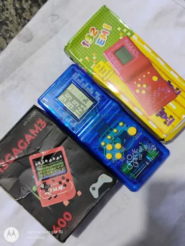 Kit com mini games !!! Usados 
