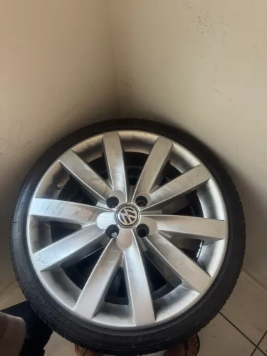 Rodas aro 17 furacão 4x100 modelo do jetta