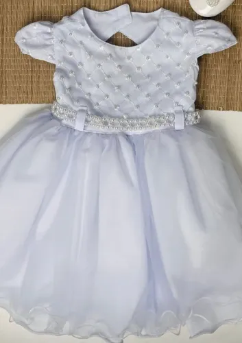 Vestido menina 0 a 1 ano