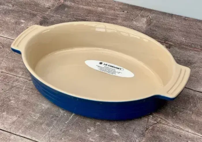 Travessa Oval Azul Cobalto Le Creuset