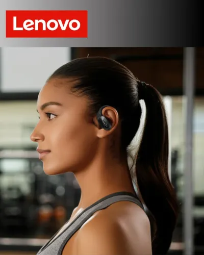 Lacrado - Fone Esportivo Lenovo LP75 Original