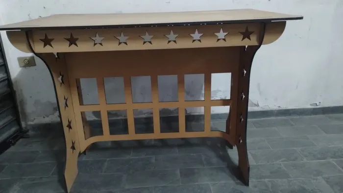 Mesa em MDF para festa e eventos 