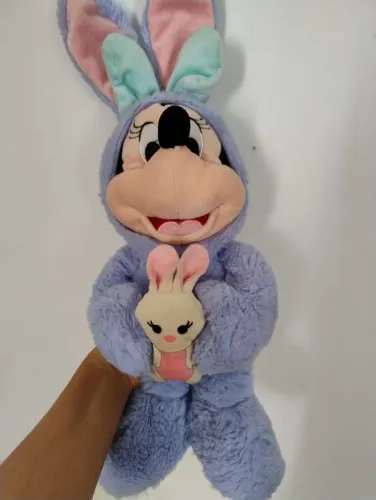 Minnie Mouse Pelúcia Coelhinha - Páscoa