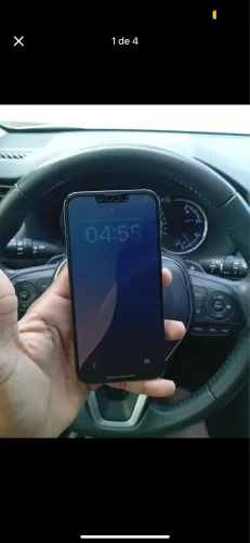 Vendo iPhone 13 Pro Max 128g com mensagem de câmera e câmera 05x congelada 