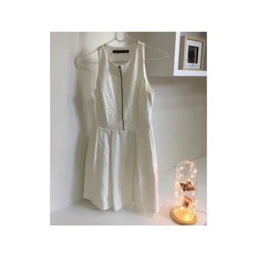 Vestido Off White - Zara Trafaluc