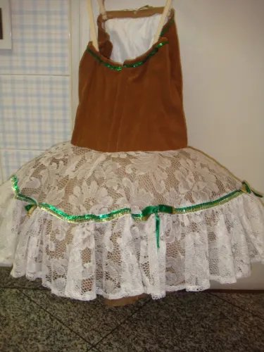 Fantasia De Ballet Princesa Infantil Usada cod. P-04