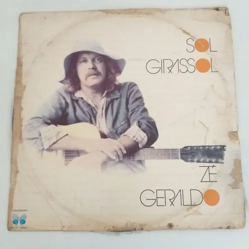 Disco de Vinil Sol Girassol Zé Geraldo