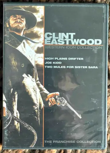 3 FILMES CLINT EASTWOOD DVD DUPLO HIGH PLAINS DRIFTER JOE KIDD E TWO MULES FOR SISTER SARA
