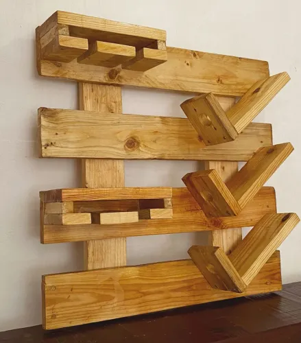 Mini adega para decoração de parede