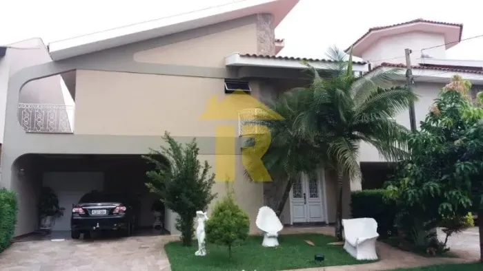 Imponente residência em condomínio no Recanto Real, São José do Rio Preto - SP: 5 quartos,