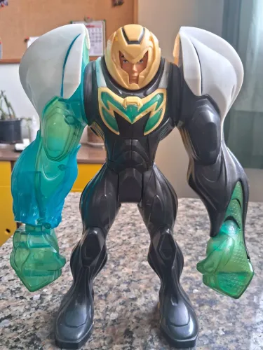 Boneco Max Steel Turbo Força (Usado)