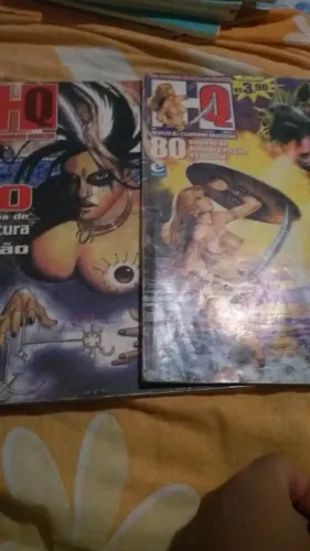HQ - A revista do quadrinho brasileiro ( 2 edições)