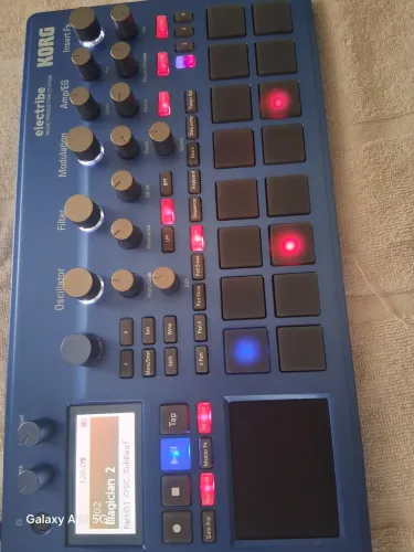 Sequenciador e Sintetizador Multipista Korg Electribe2