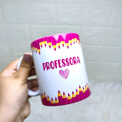 Caneca De Professora e Professor 