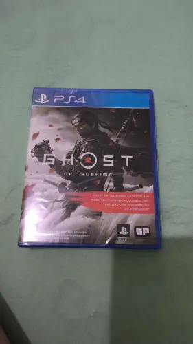 Jogo ghost of tushima lacrado ps4