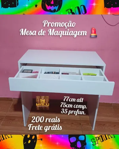 Mesa de maquiagem 