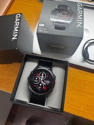 Relógio Garmin Fenix 8 47mm Amoled novo